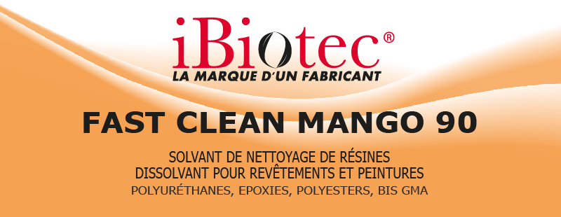 IBIOTEC Fast Clean MANGO 90 solvant pour mousses PU expansives